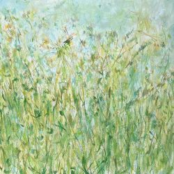 Watching The Long Grass Wave Above Us II 50 x 50