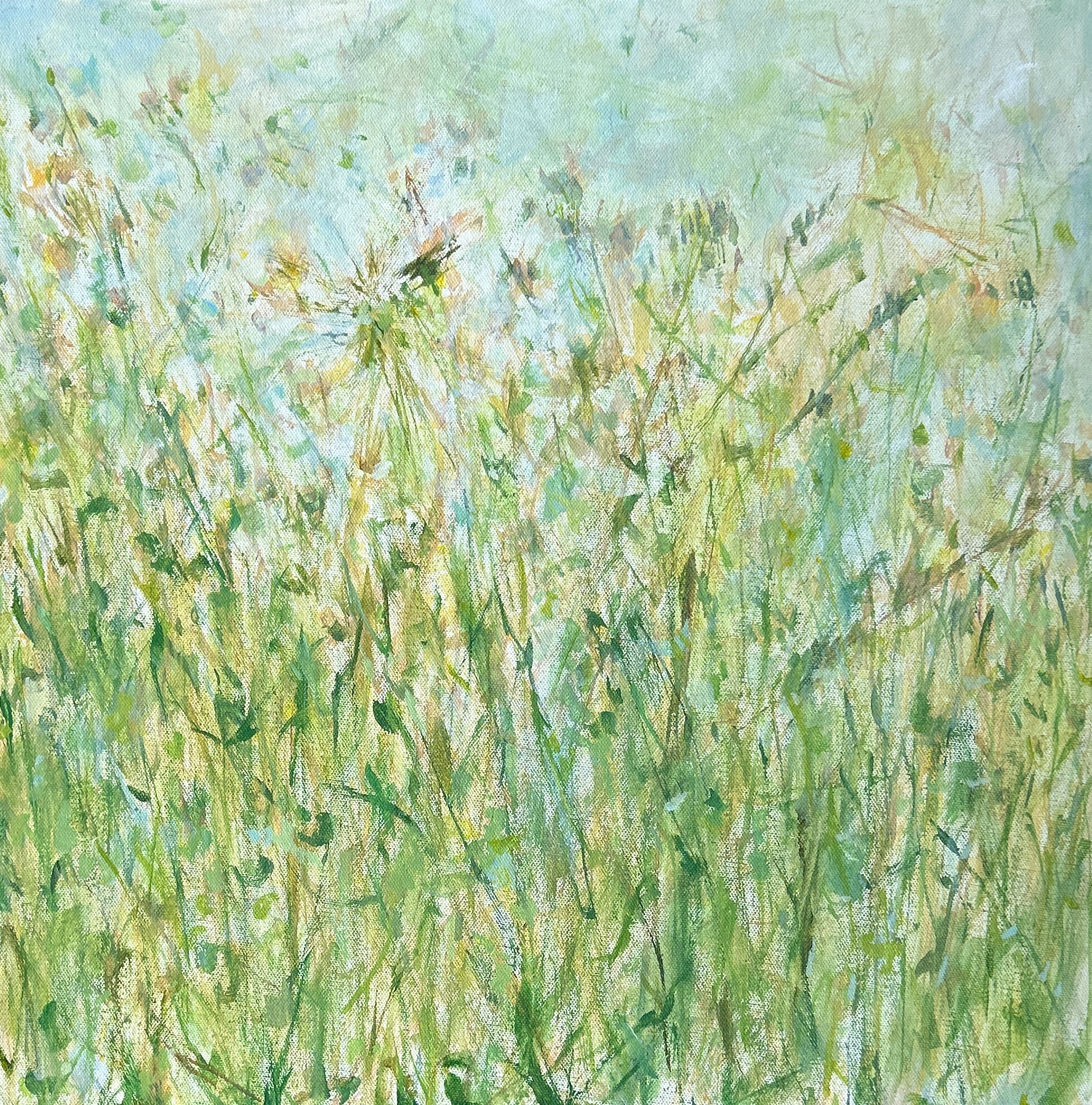 Watching The Long Grass Wave Above Us II 50 x 50